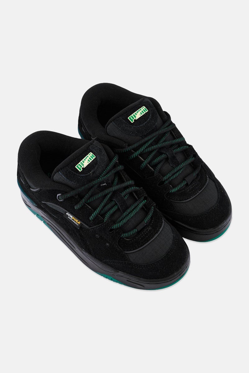 PUMA Kids Boy Carrots Lace Up Outdoor Shoes, Black - Image 2